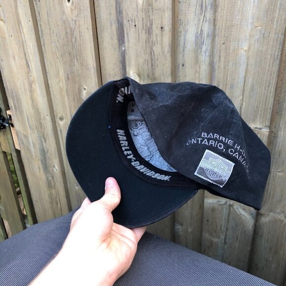 Vintage Embroidered Harley Davidson Hat - Picture 2 of 8